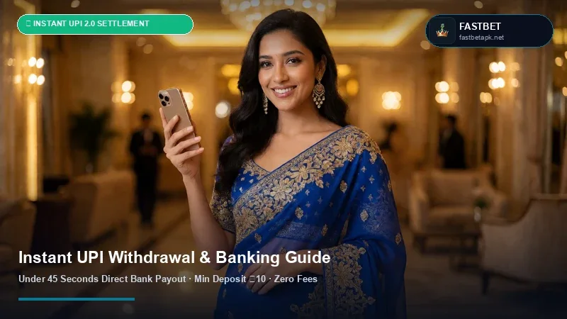 Fastbet Instant UPI Withdrawal & ₹50 INR Deposit Tutorial
